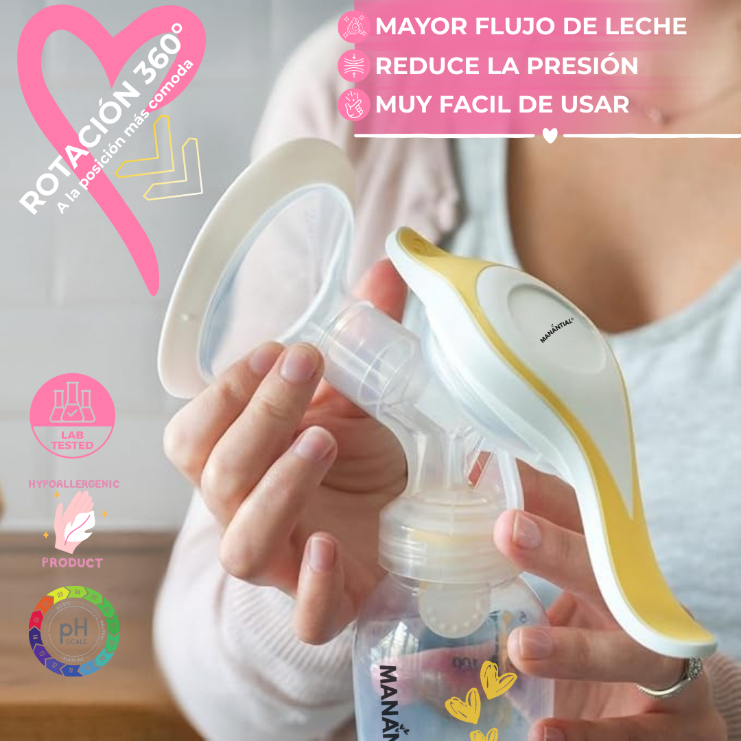 Extractor de Leche Manantial® - Más Leche, Menos Dolor, Más Calma